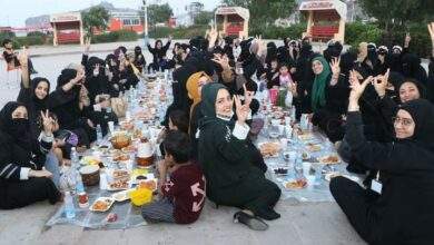 لاول مرة أفطار جماعي لعشرات الفتيات في عدن تفاصيل .. 10