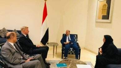 البركاني يلتقي المبعوث الاممي لدى اليمن 2