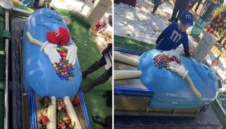 المغرب : معلمة متقاعدة تدفن في تابوت مستوحى من شوكولاتة M&M
