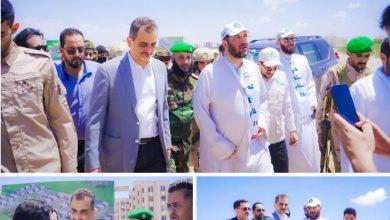 بتمويل كويتي لملس يضع حجر الأساس لمشروع مدينة السلام السكنية بالبريقا 4
