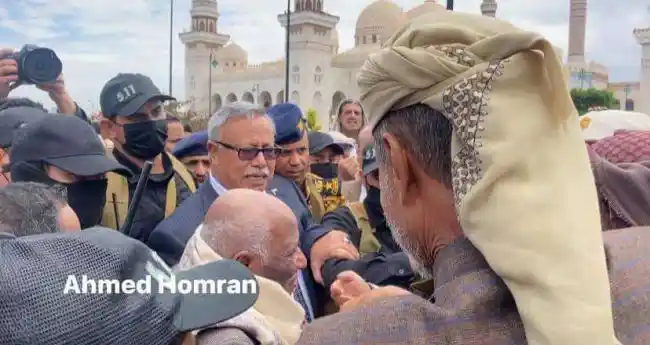 الشيخ القفيش والعميد الزامكي: هذا الوفد لن يدخل أبين