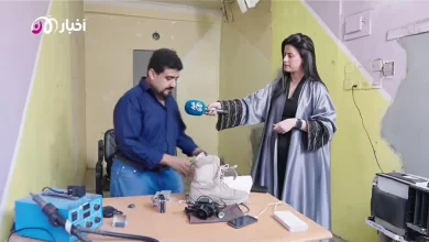 مخترع يمني يبتكر حذاء لكشف الألغام 7