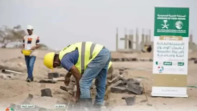 مركز الملك سلمان يعيد تأهيل 20 مدرسة في لحج والضالع وتعز وأبين 3