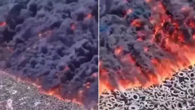 "مقبرة الإطارات القديمة" تثير أزمة في الكويت (فيديو) 6