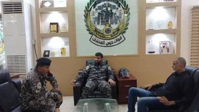 قائد قوات حرس المنشآت يلتقي العميد خالد الوحيشي 7