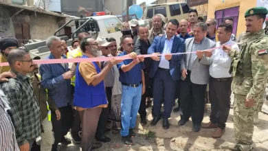 بدعم الصندوق الاجتماعي للتنمية.. الوكيل الحسني يفتتح مشروع مياه العوابل بمحافظة الضالع 11