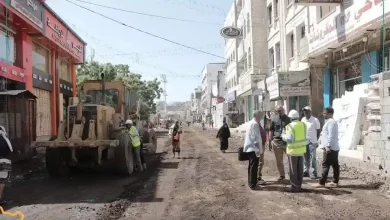 رئيس صندوق الطرق يتفقد سير العمل في تأهيل شارع لقمان بصيرة 4