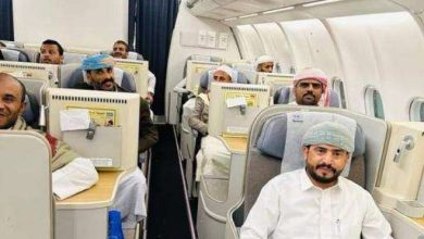 وصول قيادات حوثية من السعودية إلى مطار صنعاء الدولي 1