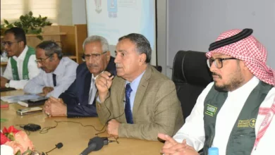 جامعة عدن والبرنامج السعودي يدشنان الدورة التدريبية الشاملة للمختبرات ومعامل الإنتاج الدوائي بكلية الصيدلة 3