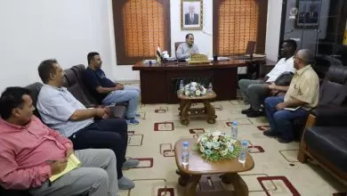وزير الصحة يلتقي خبير منظمة الصحة العالمية المكلف بتقييم ادارات الطوارئ 13