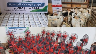 مؤسسة " أبو حاتم بانافع " للأعمال الإنسانية تختتم برنامجها الخيري للعشر من ذي الحجة في عدد من المحافظات 6
