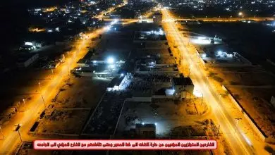إستمرار الأعمال في مشروع الإنارة بمحافظة المهرة 5