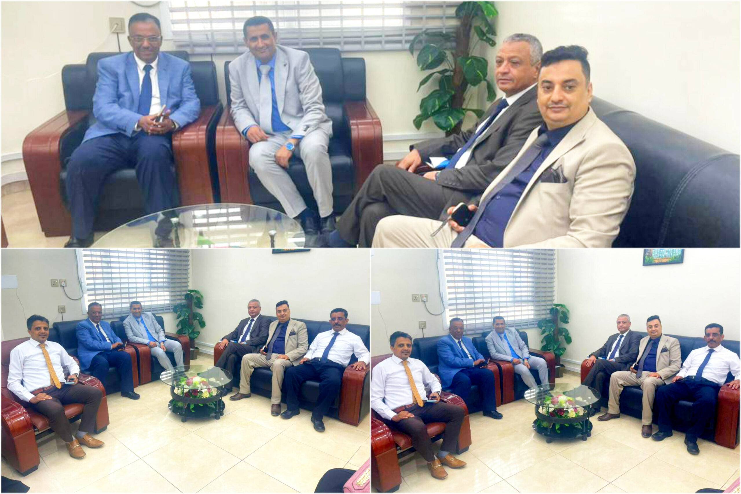 القائم بأعمال الرئيس التنفيذي ل (كاك بنك) يبحث مع رئيس مصلحة الجمارك مستوى تنفيذ الاتفاقيات وتوطيد العلاقات بين الجانبين.