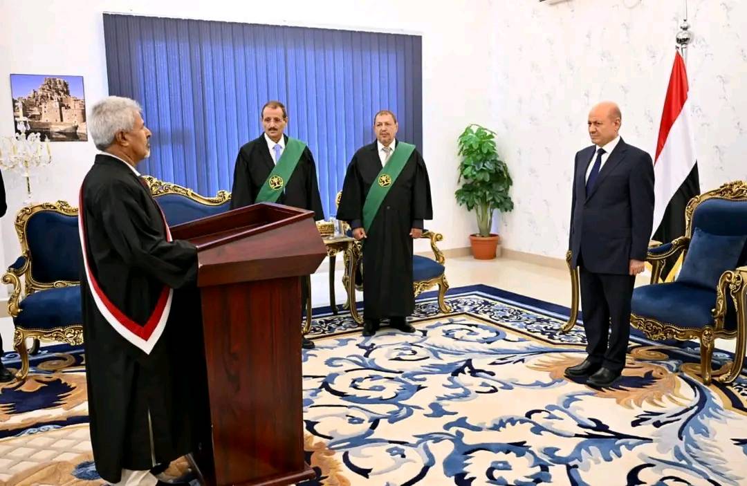 بالأسماء.. القضاة المعينون بالمحكمة العليا يؤدون اليمين القانونية أمام الرئيس العليمي