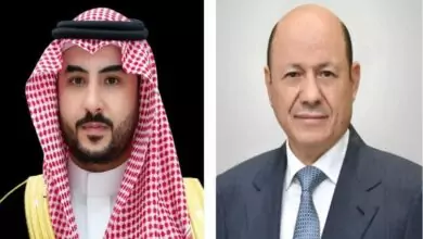 العليمي يتلقى اتصالاً هاتفياً من وزير الدفاع السعودي (تفاصيل) 2