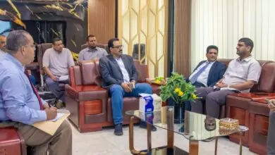 وزير النفط والمعادن يطلع على الوضع التمويني في السوق المحلية للوقود 5