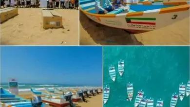 بدعم كويتي .. توزيع 16 قارب صيد في مديرية الريدة بمحافظة حضرموت 10