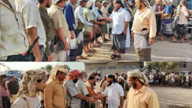 تحكيم قبلي ينهي خلافاً بين قبائل لقموش والشيخ حمدي شكري بعدن 7