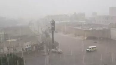 الأرصاد تحذر من أمطار شديدة على هذه المحافظات خلال 24 ساعه قادمة 10