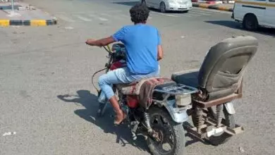 حملة في عدن لمصادرة الدراجات ثلاثية العجلات ونقابة الدراجات تصدر بياناً 6