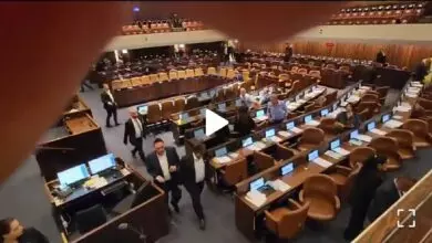 صواريخ المقاومة تجُبر أعضاء الكنيست الإسرائيلي على الهرب إلى الملاجئ (فيديو) 3