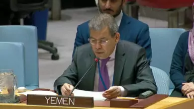 مندوب اليمن في الأمم المتحدة يدين مجدداً العدوان الإسرائيلي الغاشم على غزة 5