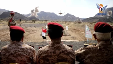 مناورات عسكرية للحوثيين بالقرب من الحدود السعودية 4