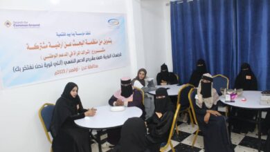 مؤسسة يدا بيد تدشن جلسات الدعم النفسي للمرأة الناجية بعدن. 8