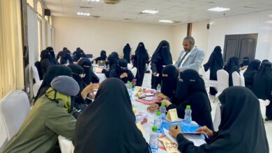 ورشة عمل بالمكلا للتشبيك بين النساء للمساهمة في تشجيعهن للمشاركة السياسية 1