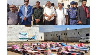 مؤسسة أبين للتنمية تنفذ مشروع دعم سجن زنجبار المركزي _ بالتجهيزات 9