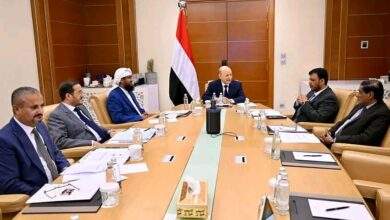 مجلس القيادة الرئاسي يواصل مناقشاته حول مستجدات الاوضاع المحلية 3
