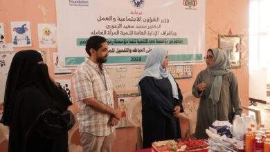 بدعم مؤسسة sos.. اختتام تدريبي لفئة الصم على الخياطة بعدن 9