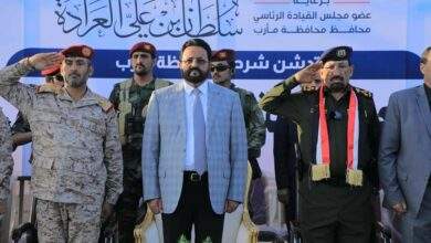 العرادة يدشن العام التدريبي لشرطة محافظة مأرب 5