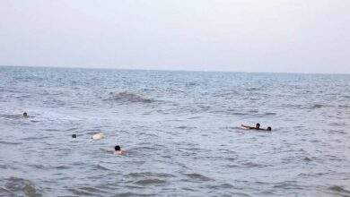 إنقاذ ستة أطفال من الغرق في كورنيش الشهيد سالمين 3