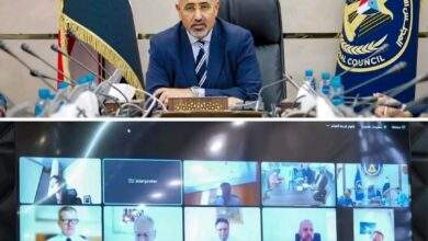 رئيس المجلس الانتقالي يدعو الى تدخل دولي في اليمن 6