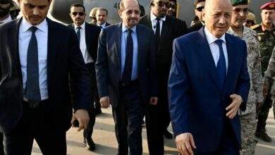 رئيس مجلس القيادة يعود الى العاصمة عدن 3