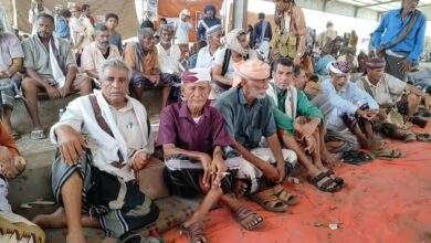 قبائل المحاثيت والقيناشي ينضمون إلى اعتصام الكشف عن عشال في مخيم زنجبار 6