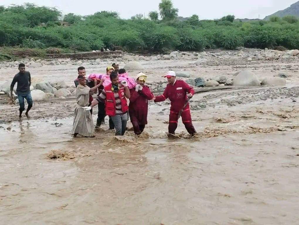 الأمم المتحدة: وفاة وفقدان أكثر من 41 شخصاً جراء السيول بهذه المحافظة اليمنية