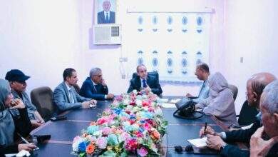 الوصابي يناقش آلية العمل المشتركة مع المجلس الطبي الاعلى في اجتماع بعدن 3