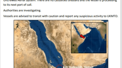 تسجيل حادثتين بحريتين طالت سفنا قرب الحديدة في اليمن 6