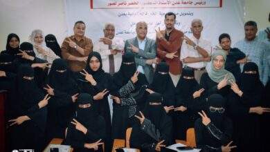 مركز التدريب والتعليم المستمر، يختتم دورة تدريبية في للغة الاشارة استهدفت طلاب وأكاديميين جامعة عدن 8