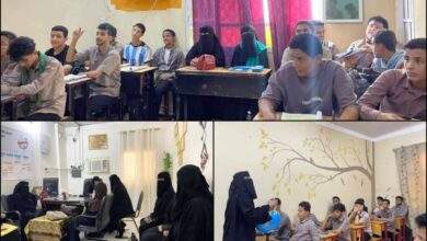 فريق التوجيه بمديرية المنصورة يطلع على سير استعدادات العام الدراسي الجديد بدارس خليج عدن الأهلية 8