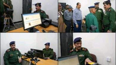 وزير الداخلية يدشن العمل بالنظام الإلكتروني لإدارة الموارد البشرية لمنتسبي الوزارة 4
