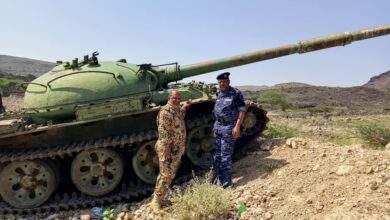 العميد لبيب العبد يتفقد القوات المرابطة في الخطوط الأمامية بجبهتي امحلحل وثره بأبين 5