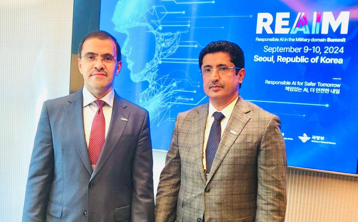 وكيل وزارة الخارجية يلتقي وكيل وزارة الدفاع السعودي للشؤون الاستراتيجية