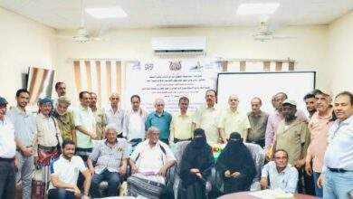 اختتام ورشة تدريب مدربين في مجال انتاج البذور بعدن 9