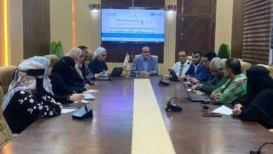 وزير الصحة يدشن تنفيذ نظام معلومات اسباب الوفيات في اليمن 1