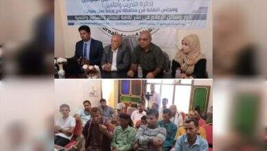 نقابة الصحفيين الجنوبيين تواصل جهودها بنجاح في تعزيز ثقافة التصالح والتسامح والتنمية عبر الإعلام في لحج 9