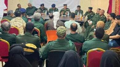 وكيل وزارة الداخلية يتفقد سير العمل الأمني في لحج 3