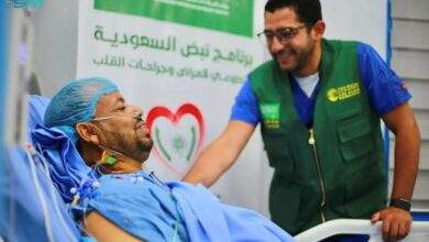 برنامج نبض السعودية يجري 145 عملية قلب في المكلا 3